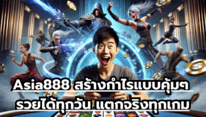 Asia888 สร้างกำไรแบบคุ้มๆ รวยได้ทุกวัน แตกจริงทุกเกม