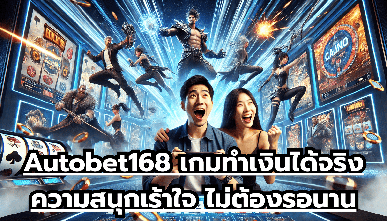 Autobet168 เกมทำเงินได้จริง ความสนุกเร้าใจ ไม่ต้องรอนาน