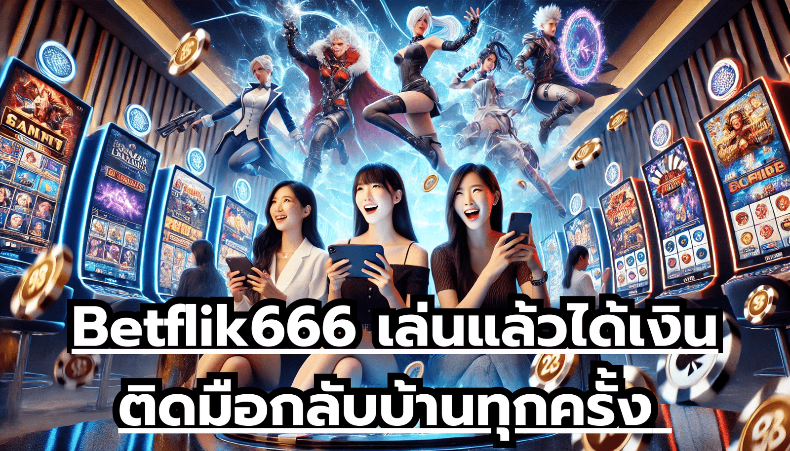 Betflik666 เล่นแล้วได้เงิน ติดมือกลับบ้านทุกครั้ง ระบบเกมทันสมัย เล่นง่าย จ่ายเต็ม