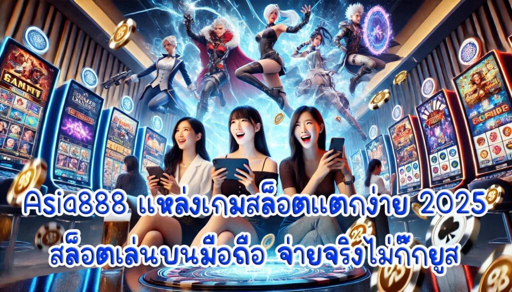 Asia888 แหล่งเกมสล็อตแตกง่ายที่สุด 2025 สล็อตเล่นบนมือถือ จ่ายจริงไม่กั๊กยูส-4